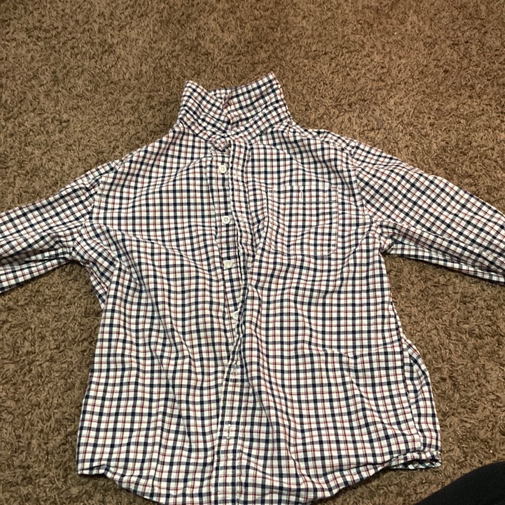 Boys button up